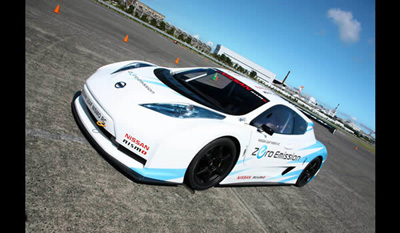 Nissan Leaf Nismo RC Racing Green Electric Car 2011 2